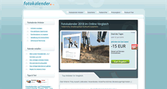 Desktop Screenshot of fotokalender.org